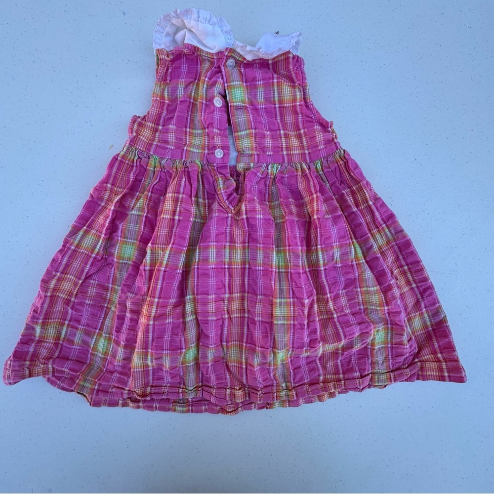 Smocked Spring Ruffle Dress 3T - Picture 2 of 6